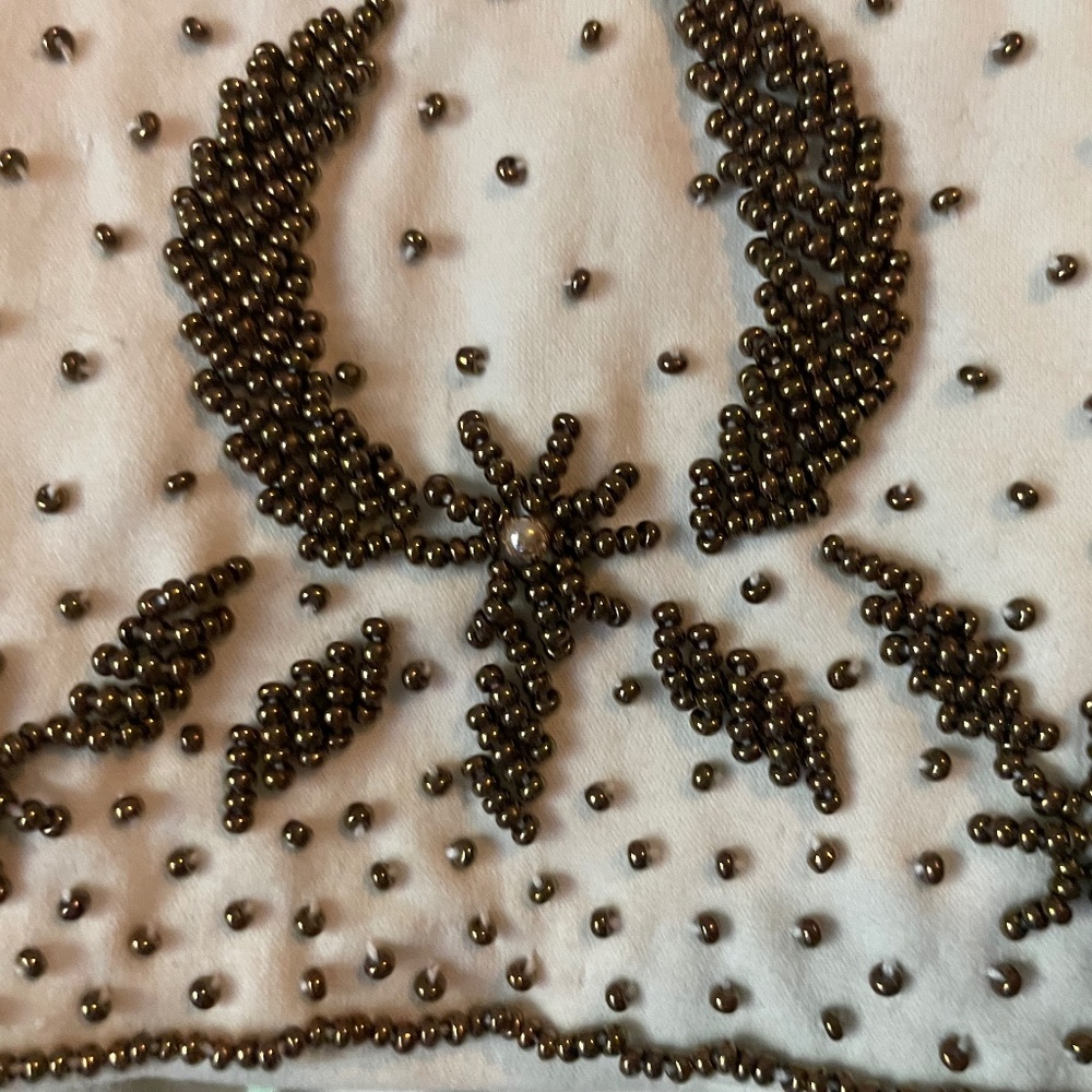 Vintage Beaded Gloves